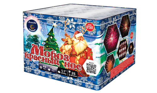  Батарея салютов Мороз Красный Нос  в Озерске